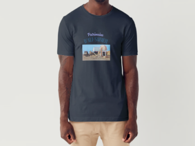 A vendre t-shirt plus maquette flocage patrimoine d'ali-sabieh